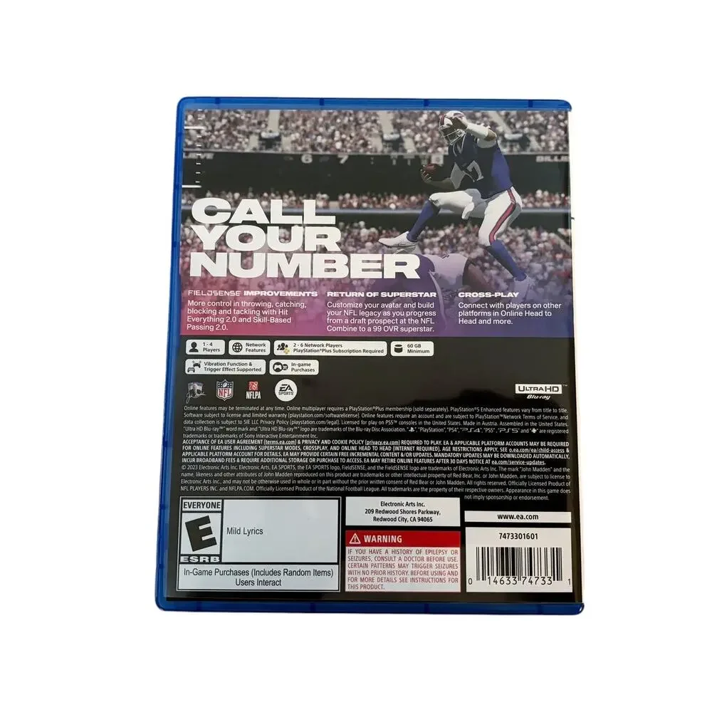 Madden NFL 24 - Sony Playstation 5 USED Excellent